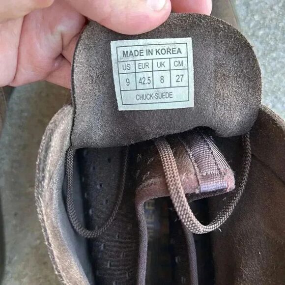 Alife Chuck Suede Chukka Sneakers Men’s Sz 9 - Picture 11 of 12